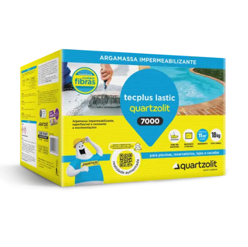 Impermeabilizante Tecplus Lastic de 18L Quartzolit